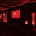 AV set for Virgin Media Edge Awards